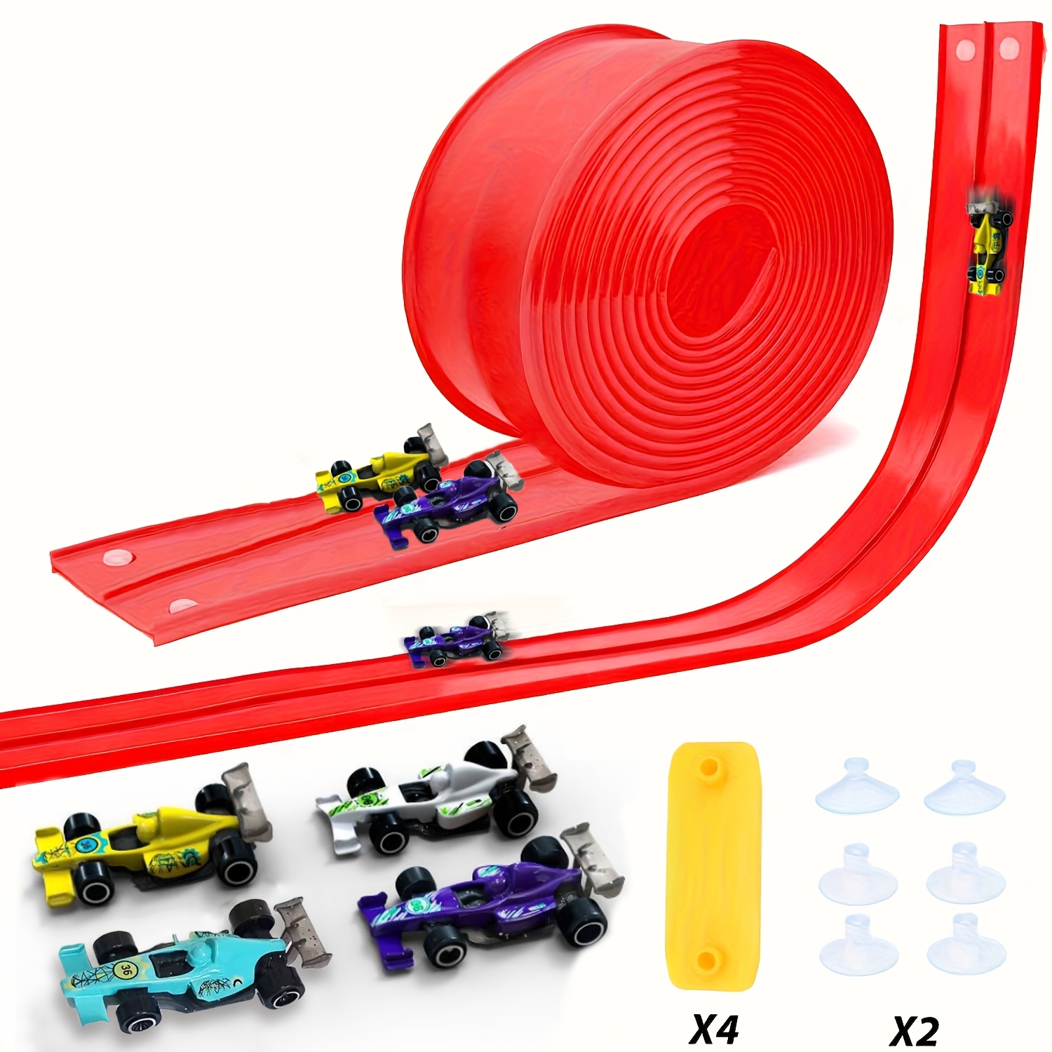 Kids Home Education - Flexible Bendable Race Track Toy 4m