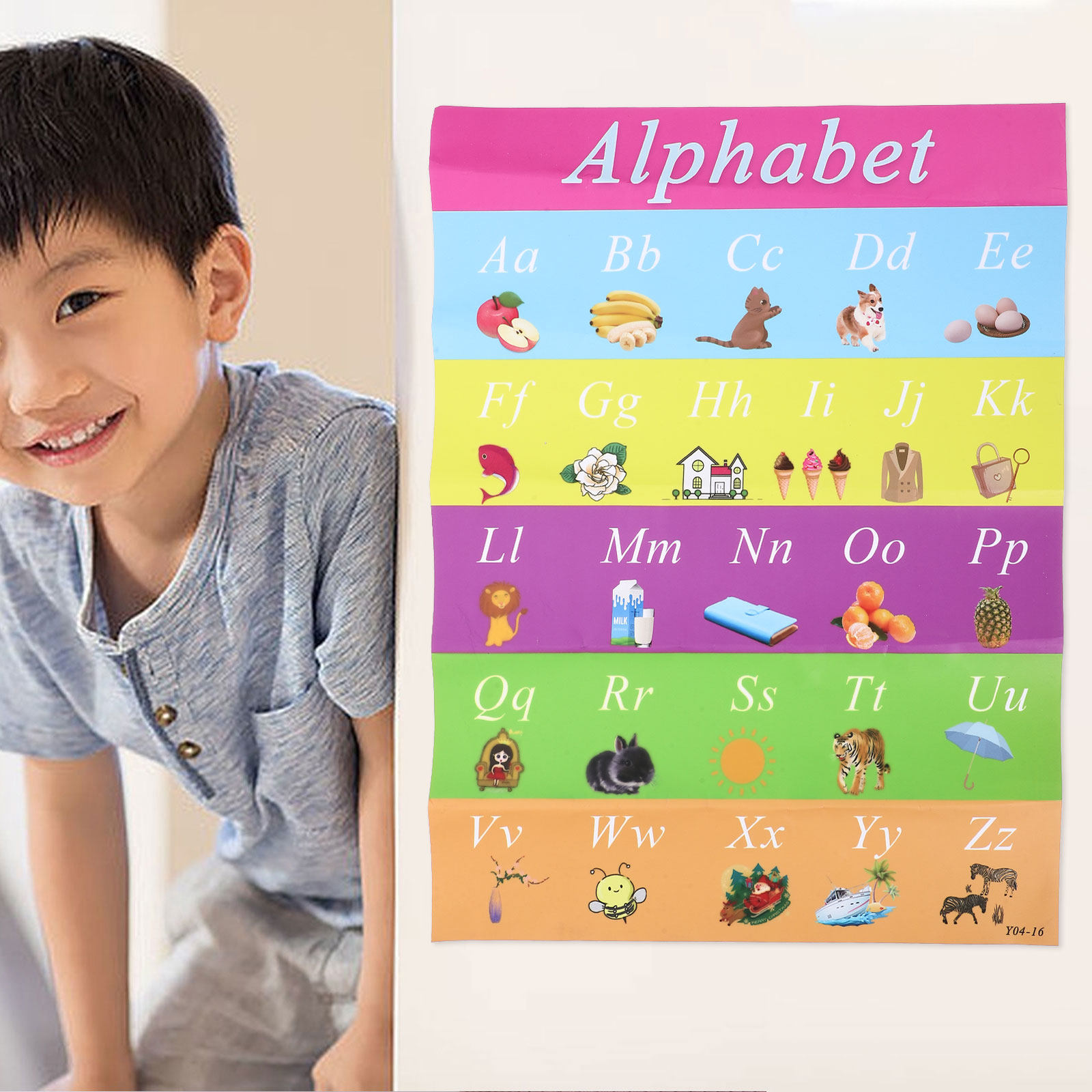 30x40cm Kids Early Education P - огляд і ціна Kids Educational Poster