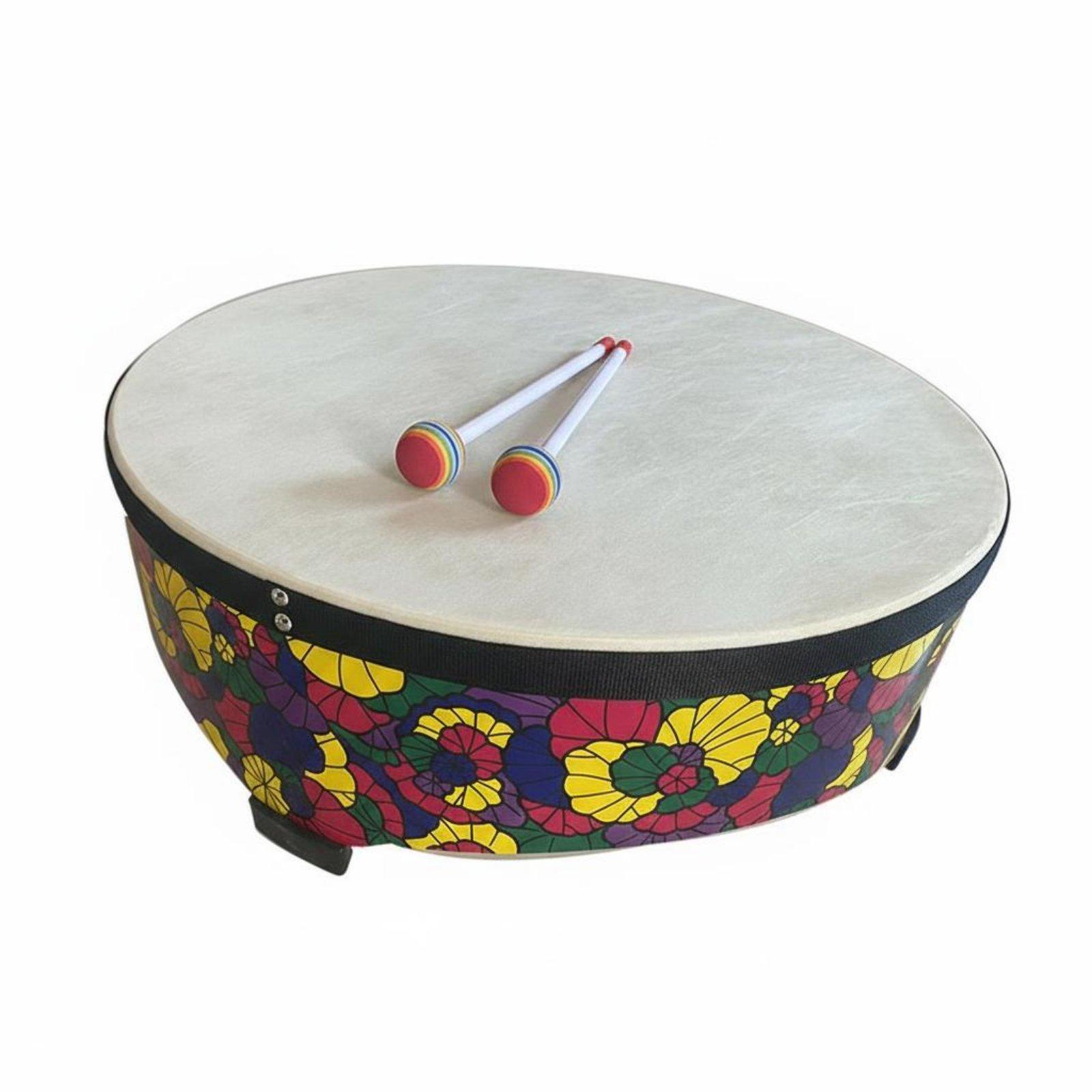 22 Inch Wooden Kids Floor Drum - огляд і ціна Kids Education Group