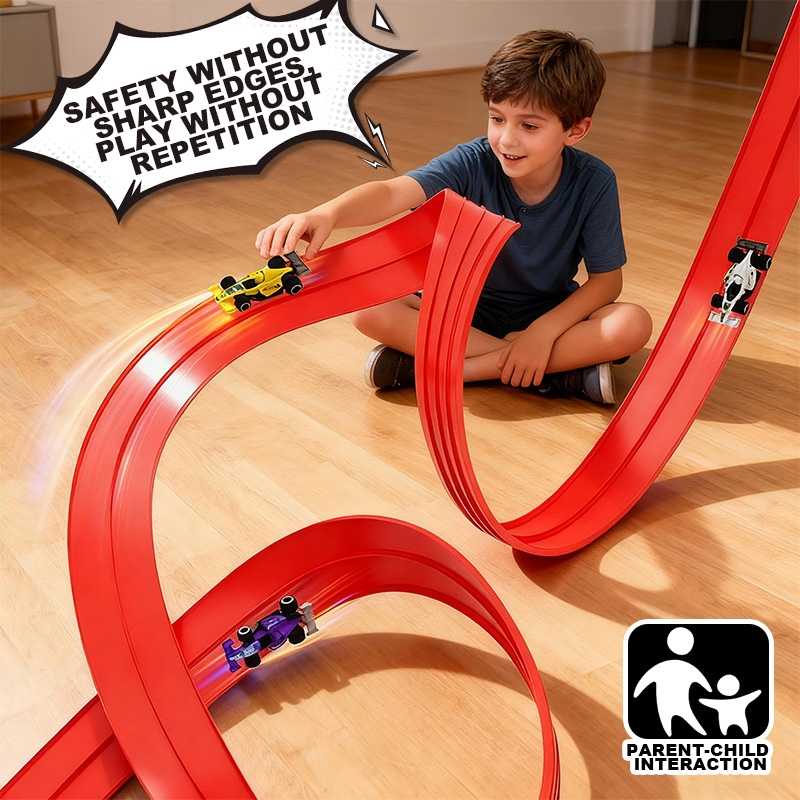 Free-assembly track car | Flex - огляд і ціна Kids Home Education