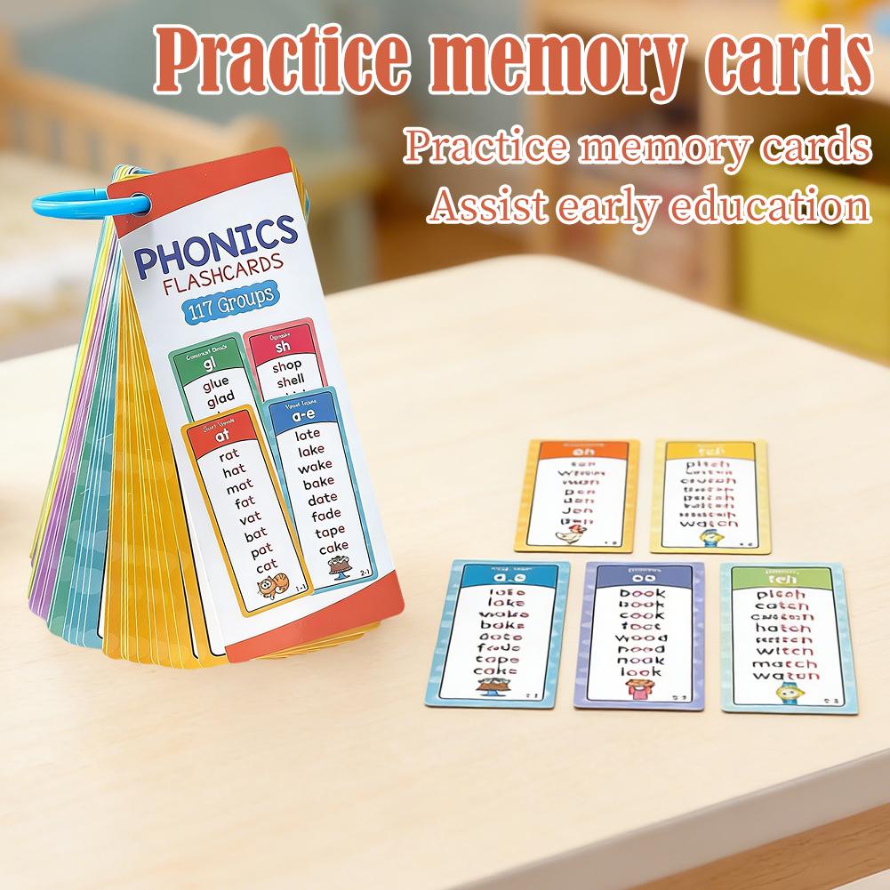 Phonics Flashcards Set, 60pcs  - огляд і ціна Kids Education Group