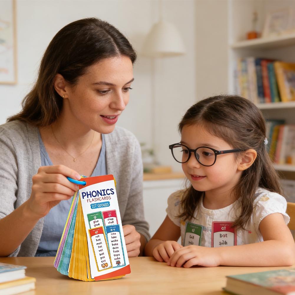 Phonics Flashcards Set, 60pcs  - огляд і ціна Kids Education Group