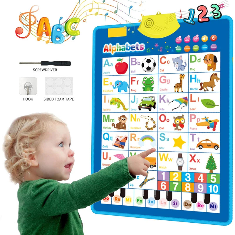 Electronic English Alphabet Wa - огляд і ціна Kids Educational Poster