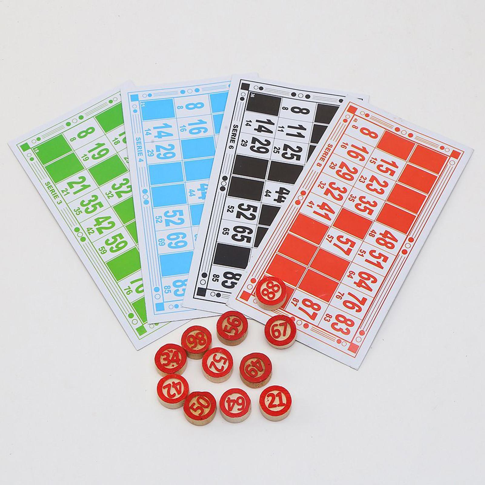 Bingo Card Game Wooden Funny E - огляд і ціна Kids Education Group